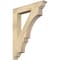 Ekena Millwork Balboa Traditional Rough Sawn Bracket, Douglas Fir, 4"W x 26"D x 34"H BKT04X26X34BOA01RDF - alternate 1